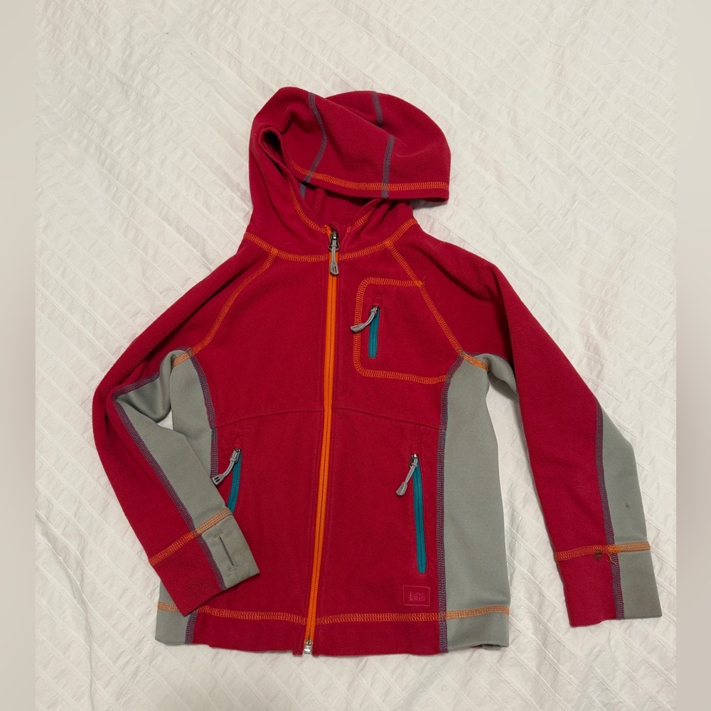 REI Fleece Jacket XXS (4-5) kids